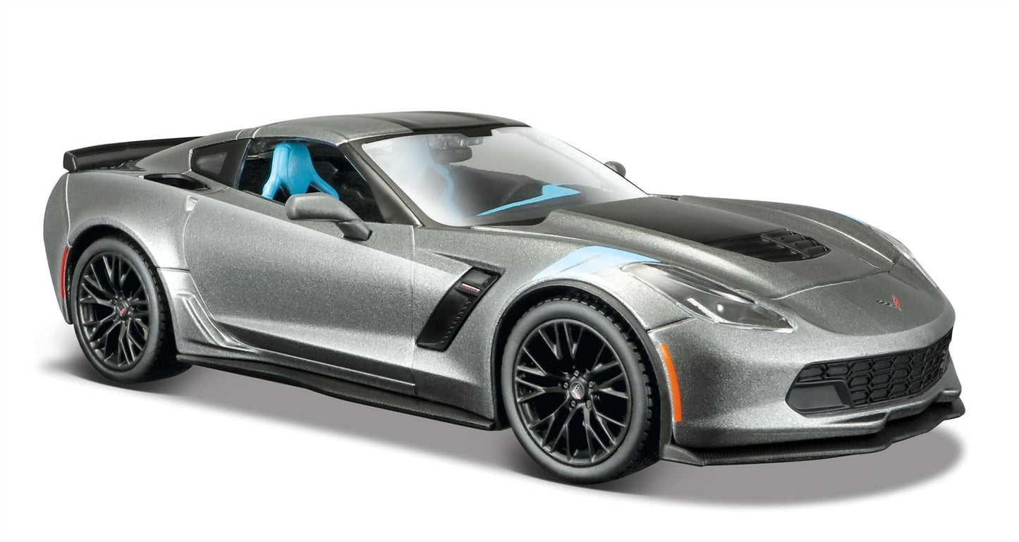 1:24 Chevrolet Corvette Grande Sport 2017  - Diecast Model car Collectables