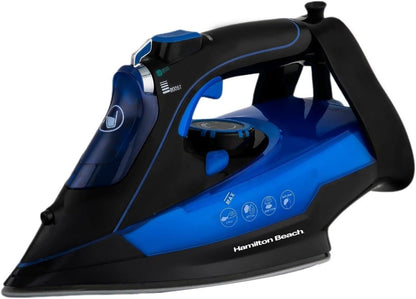 Hamilton Beach 3000W Pro Steam Max  Iron - Blue & Black