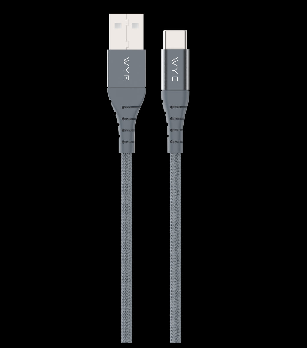 WYEFLOW USB-A to USB-C Fast Charging & Data Cable 1m