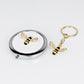 Sophia Silverplated Bumble Bee Compact Mirror & Keyring