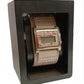 Ladies Digital White & Pink Design Leather strap Watch - CLEARANCE NEEDS RE-BATTERY