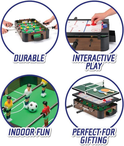 20inch 3 in 1 Top Games, Mini Football, Hockey and Table Tennis  Toy TY6155