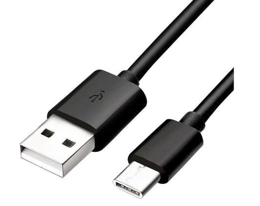 Woox MX0003 USB to Type C PVC Data Cable, 18W, 3.3ft 1m, Black