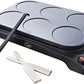 Quest 6 Mini Pancake Maker and Grill 6 Mini Pancake Maker and Grill (Carton of 4)
