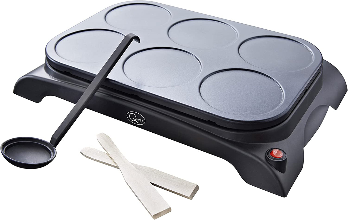 Quest 6 Mini Pancake Maker and Grill 6 Mini Pancake Maker and Grill (Carton of 4)