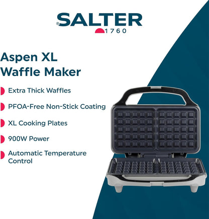 Salter Aspen XL Waffle Maker
