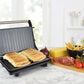 KitchenPerfected Health Grill and Panini Press - Black Steel