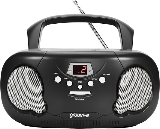 GVPS733BLK | Groov-e Boombox Black- GVPS733BLK