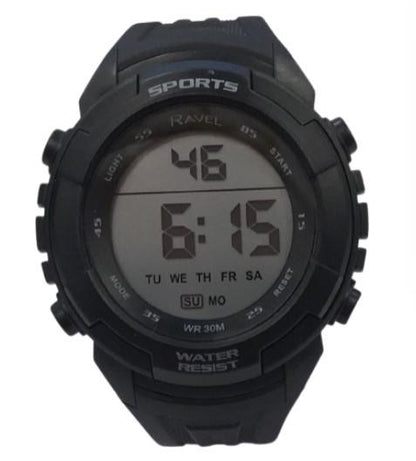 Ravel Mens Boys 3ATM Digital Sports Dial Rubber strap Watch RDG.14.25-41