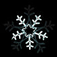 Christmas Workshop 9M LED Blue/White Snowflake Rope Light Silhouette (Carton of 5)