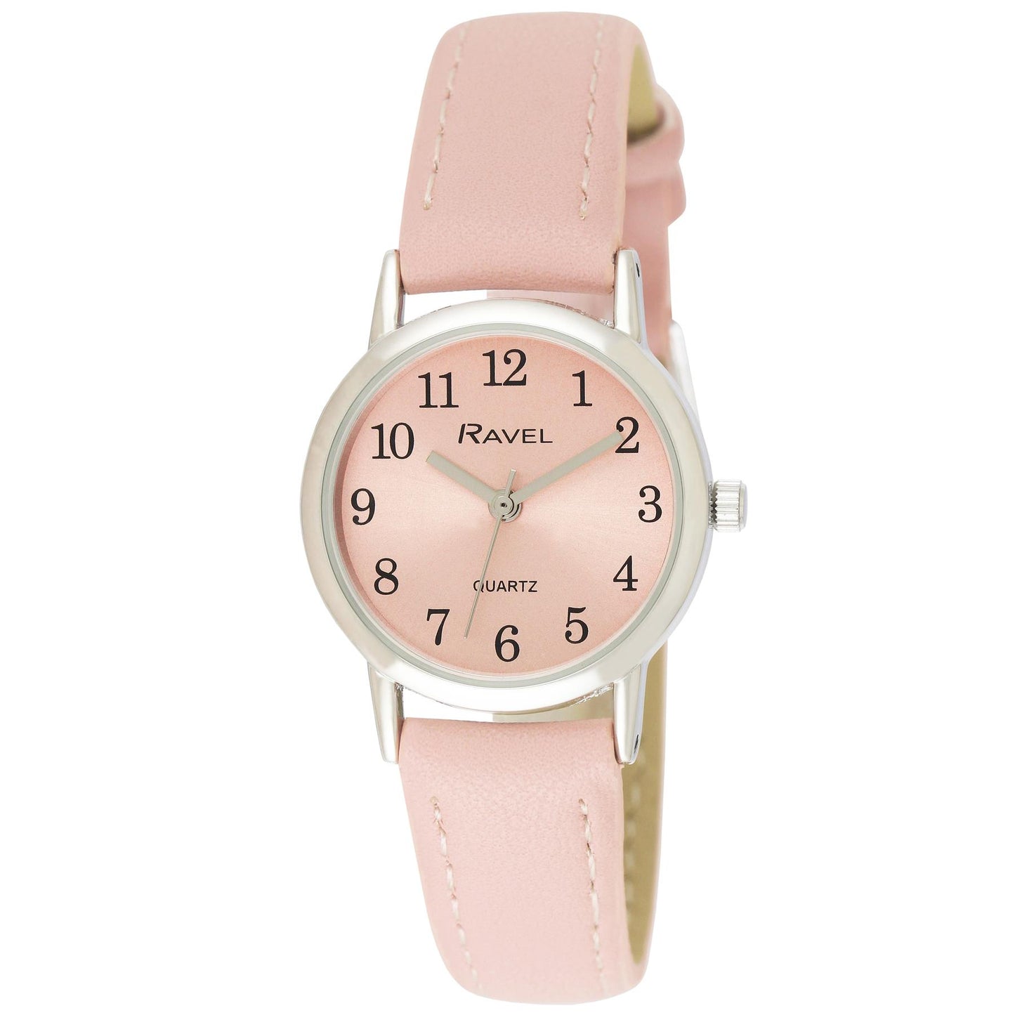 Ravel Women's Classic Easy Read Strap Watch R0138 Available Multiple Colour