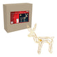 Christmas Workshop 9m Moving Standing Reindeer Rope Light -Warm White (Carton of 4)