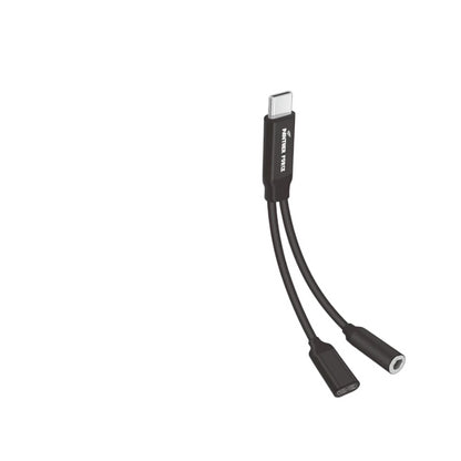 Panther Force 2 in 1 Adapter - Fast Charging & Data Transfer | USB C to 3.5mm & USB C