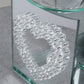 Hestia Mirror Glass Oil Burner Heart Design