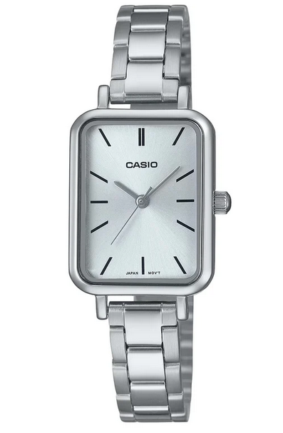 Casio Ladies Slim Blue dial Bracelet Watch