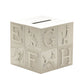 Bambino Silver Plated Money Box - Cube A B C