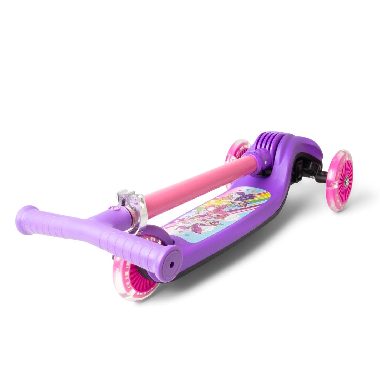 Unicorn Trail Twister Scooter With Light Up Wheels