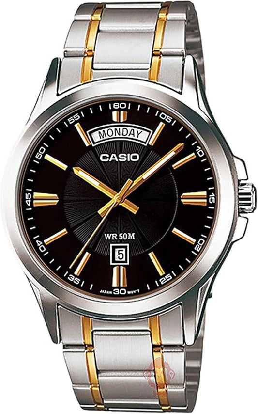 Casio Mens Day/Date Metal Watch