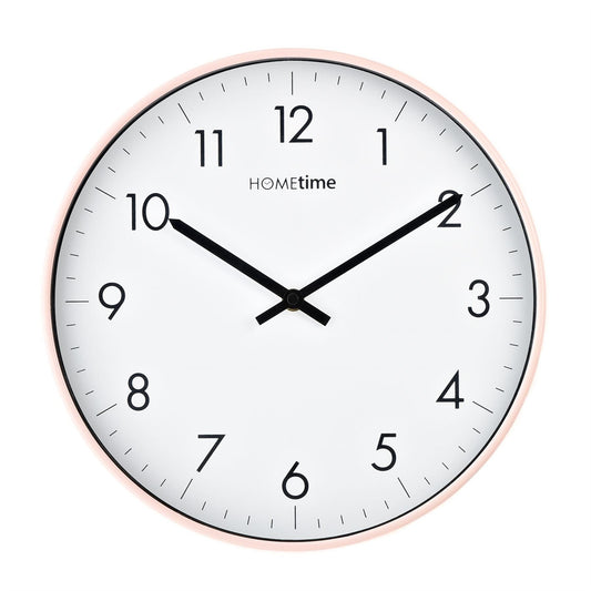 Hometime Blush Wall Clock with Sweep Movement 30cm