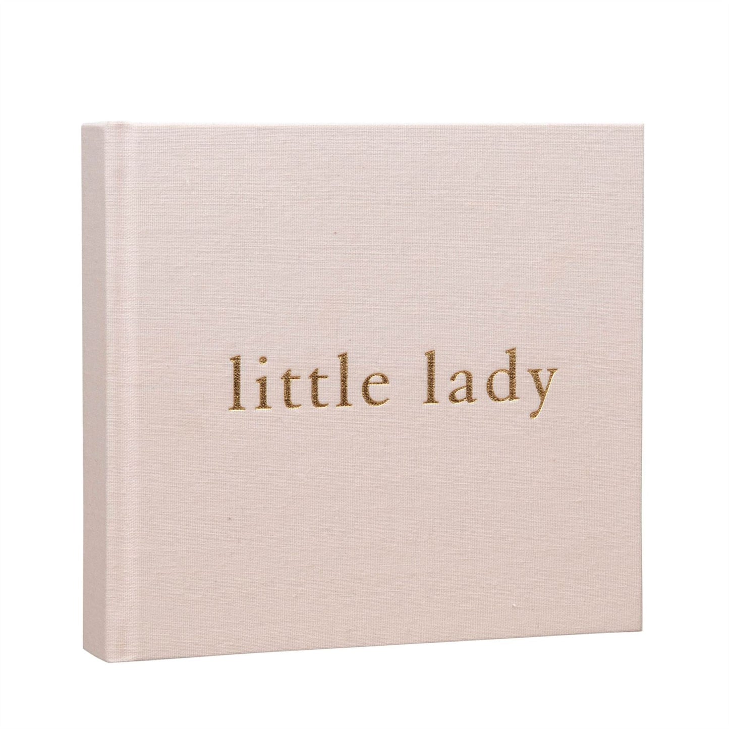 Bambino Linen Photo Album - Little Lady