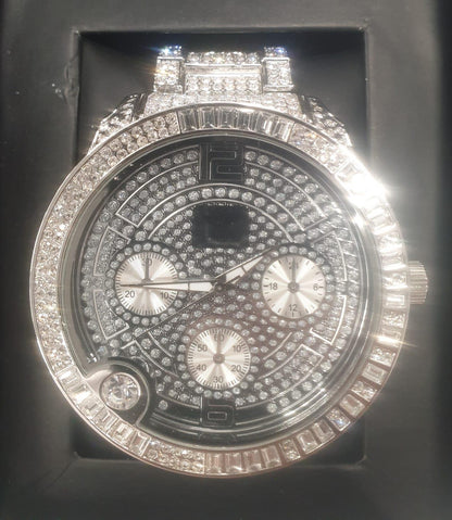 NY LONDON MENS BLING WATCH PI-7498 ASSORTED COLOURS