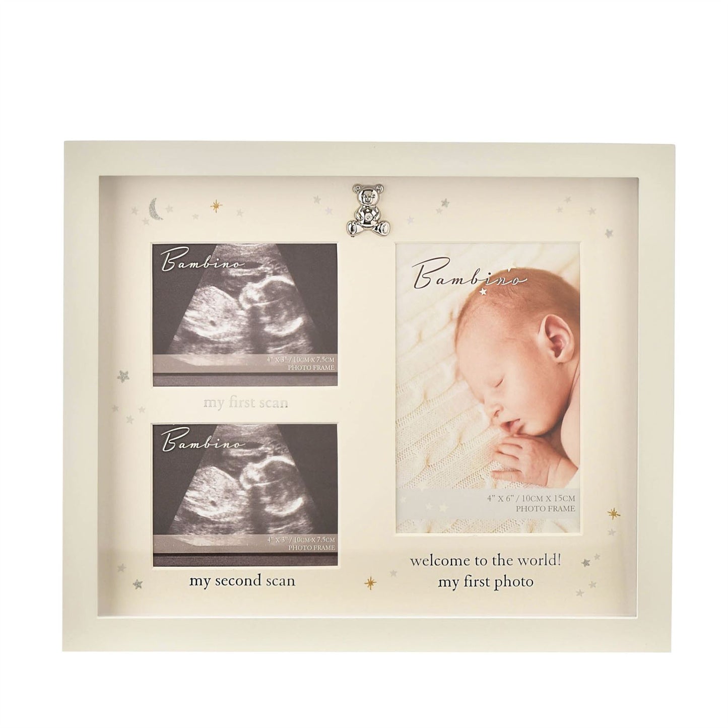 Bambino  Scan Photo Frame With Teddy Icon