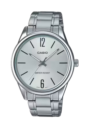 Casio Mens Silver Face Bracelet Watch