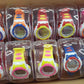 7 Light Childrens Girls & Boys Sports Light Digital Waterproof assorted stlyes and colour's varied watch Box of 10