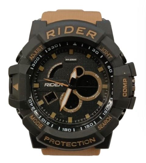 Rider Mens Sports Dual Time Digital Dial Rubber Strap Watch Models May Vary - CLEARANCE NEEDS RE-BATTERY