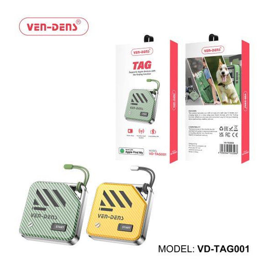 VenDens Mini Tracking Device GPS Smart Tracker  Works with Apple Find My