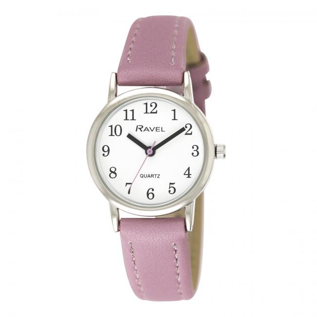 Ravel Ladies Classic Leather Strap Watch R0137.2 Available Multiple Colour