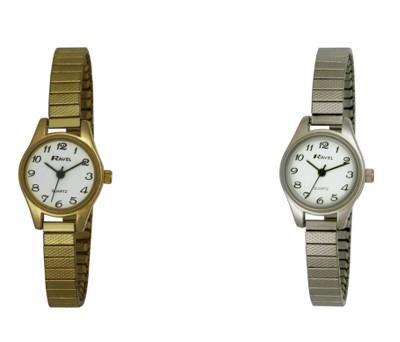 Ravel Ladies Cocktail White Dial Expander Watch R0207 Available Multiple Colour