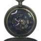 Mens & Ladies Mechanical Hand Winding Half Hunter Steampunk Bronze Pocket Watch