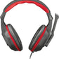 Trust Gaming Ziva Over-Ear Gaming Headphones with Retractable Microphone, Black / Red (30 PC Carton)
