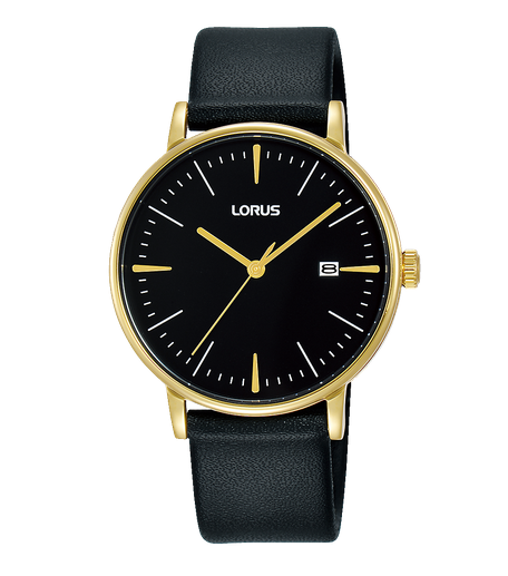 Lorus Mens Classic Leather watch