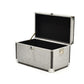 Hestia Set of 2 Grey Linen Storage Trunks