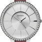 Sekonda Ladies Basic Silver Glitter Bling Dial and Pink Leather Strap Watch