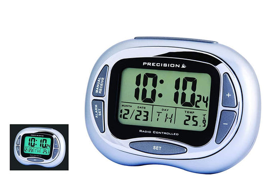Precision Radio Controlled Digital Alarm Clock PREC0100/AP028