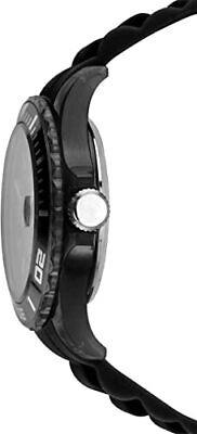 Sekonda Mens Dated Analogue Black Rubber Band Watch 3361