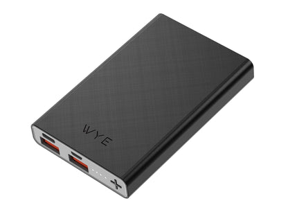 WYEFLUX 5000mAh Portable Power Bank Available BLACK/WHITE