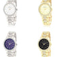 Henley Ladies Fashion Bling Dial with Bracelet Watch H07342 Available Multiple Colors