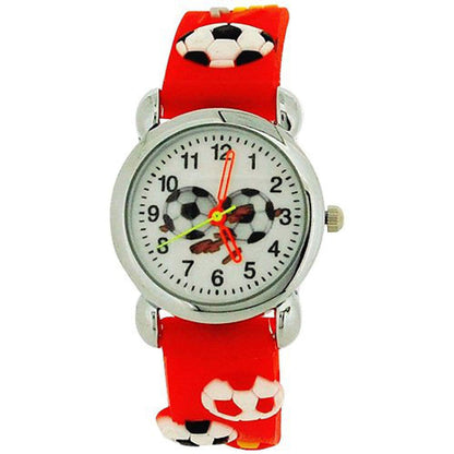 Relda Children's Boys / Girls Analogue 3D Silicone Strap Watch REL4 Available Multiple Colour