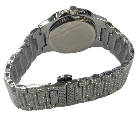 NY London Mens Fashion Bling Assorted Watch Dated Square Dial Bracelet Watch Available Multiple Colour