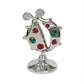 Crystocraft Small Freestanding Multicoloured Ladybird Crystals Ornament Swarovski U0397-204-CMX