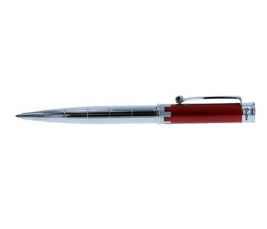 Stratton Ballpoint Pen - Red & Silver Finished IN Gift Box ST1021