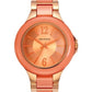 Mark Maddox Ladies Fashion Bling Dial Pink & Rosegold Tone stainless steel Bracelet watch - CLEARANCE NEEDS RE-BATTERY