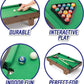 Power Play Kids Pool Billiard Snooker Indoor Table Top Game - 20"