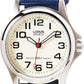 Lorus Ladies Basic Cream Dial and Blue Leather Strap Watch -  RRS55VX9