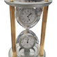 Miniature Clock Two Tone Clock & thermometer Version IMP810- CLEARANCE NEEDS RE-BATTERY