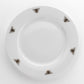 Hestia Set of 4 Gold Bee Dinner Plates